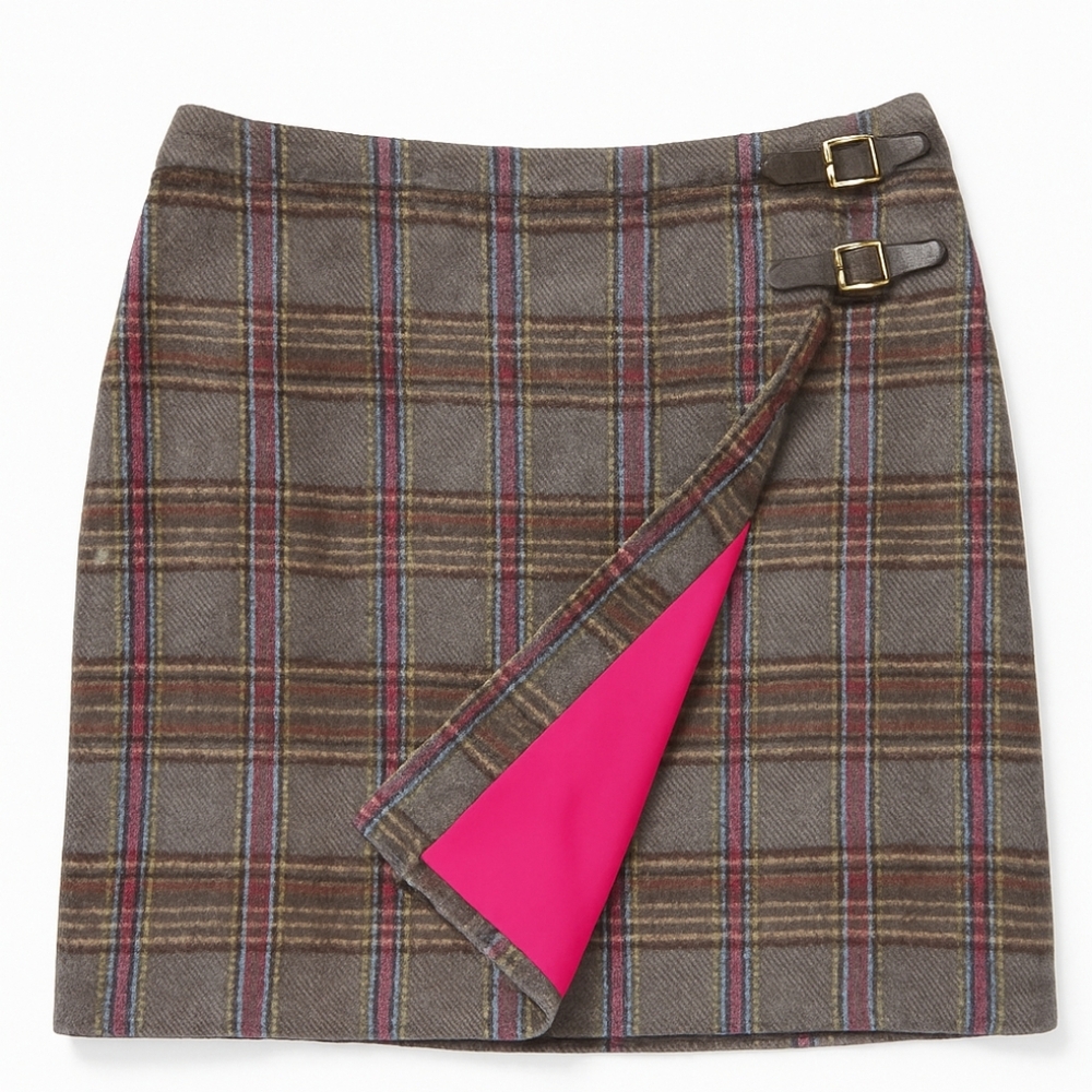 Boden | British Tweed by Moon Wool Kilt Skirt – US 12L / UK 16L - Picture 2 of 7